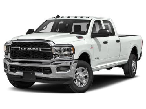 Bright White Clearcoat 2022 RAM 2500 Big Horn Crew Cab 4x4 6'4' Box