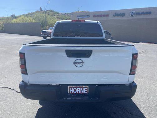 Glacier White 2022 Nissan Frontier S