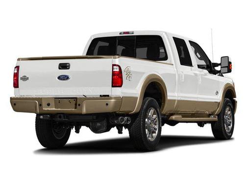 Red 2016 Ford F-250