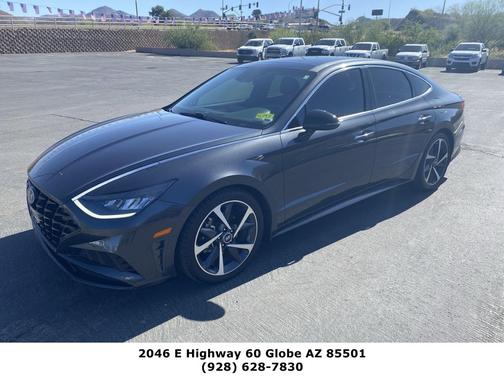 Portofino Gray 2021 Hyundai SONATA SEL Plus