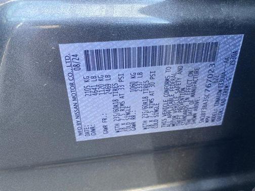 Gun Metallic 2025 Nissan Rogue SV