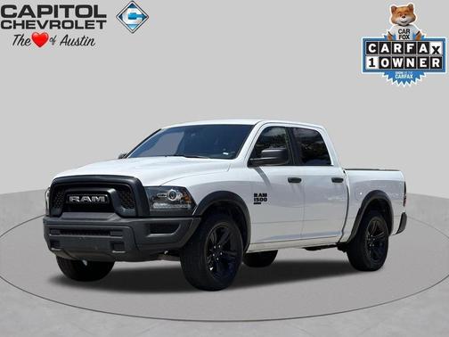 Bright White Clearcoat 2024 RAM 1500 Classic Warlock Crew Cab 4x2 5'7' Box