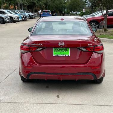 Red 2024 Nissan Sentra SV