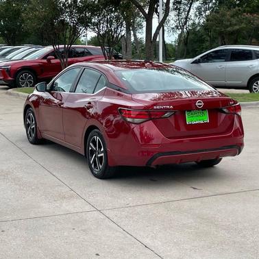 Red 2024 Nissan Sentra SV