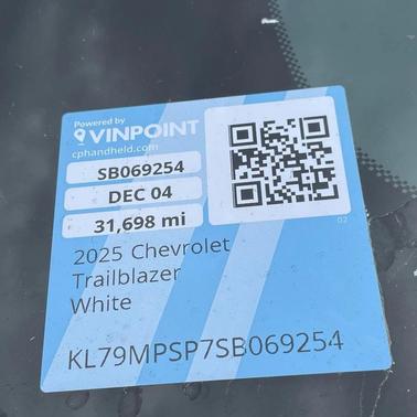 2025 Chevrolet Trailblazer LT