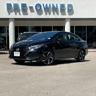 Super Black 2024 Nissan Versa 1.6 S