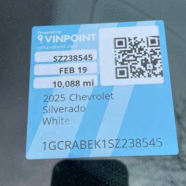 2025 Chevrolet Silverado 1500 Custom