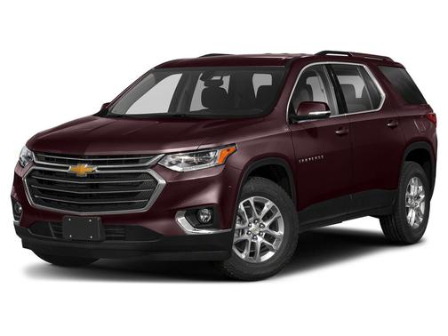 Black Cherry Metallic 2020 Chevrolet Traverse LT Cloth