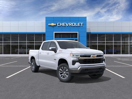 Summit White 2026 Chevrolet Silverado 1500 LT