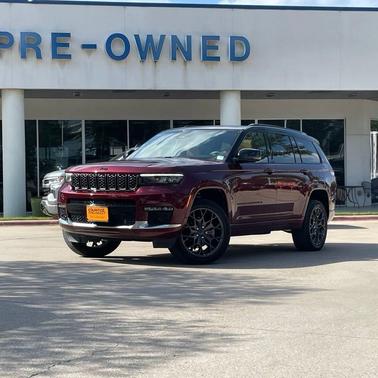 Velvet Red Pearlcoat 2025 Jeep Grand Cherokee L Summit