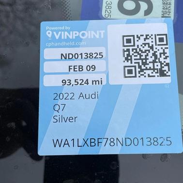 2022 Audi Q7 55 Premium Plus