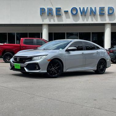 Lunar Silver Metallic 2019 Honda Civic Si Base
