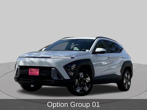 Atlas White 2025 Hyundai KONA SEL