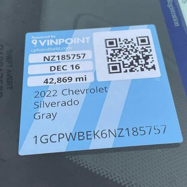 2022 Chevrolet Silverado 1500 Custom