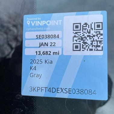 2025 Kia K4 LXS
