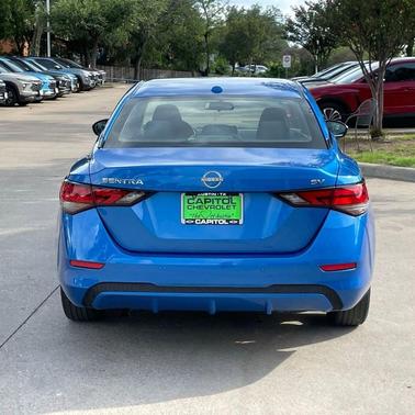 Electric Blue Metallic 2024 Nissan Sentra SV