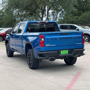 Glacier Blue Metallic 2023 Chevrolet Silverado 1500 Custom Trail Boss