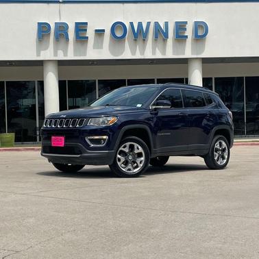 Jazz Blue Pearlcoat 2019 Jeep Compass Limited