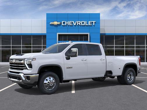 Summit White 2026 Chevrolet Silverado 3500 LTZ