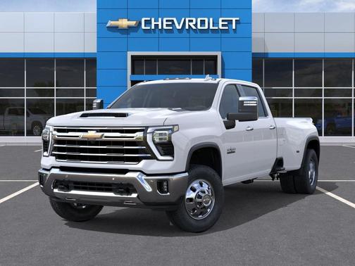Summit White 2026 Chevrolet Silverado 3500 LTZ