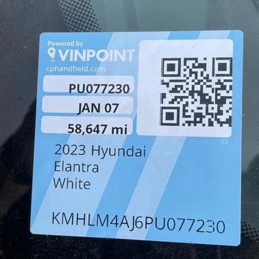 2023 Hyundai ELANTRA HEV Blue