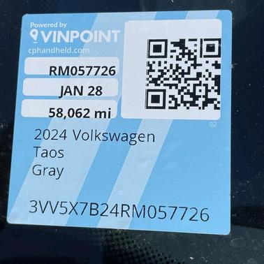 2024 Volkswagen Taos 1.5T S