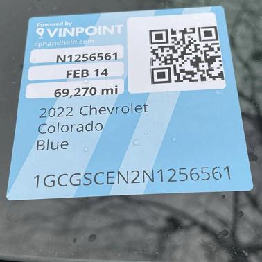 2022 Chevrolet Colorado LT