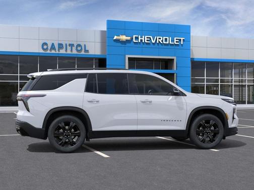 Summit White 2027 Chevrolet Traverse LT