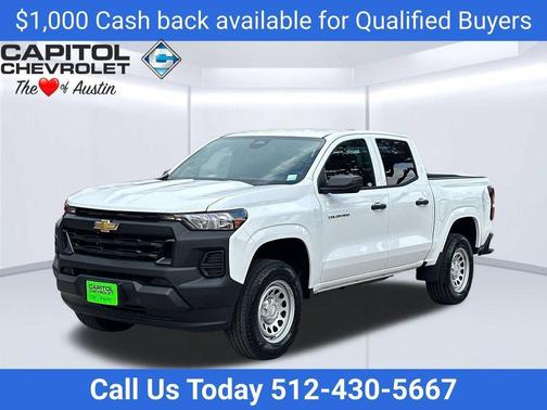 Summit White 2026 Chevrolet Colorado WT