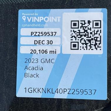 2023 GMC Acadia FWD SLE