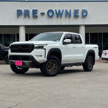Glacier White 2024 Nissan Frontier PRO-4X