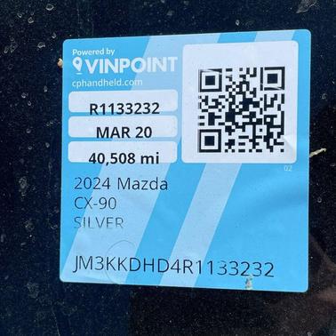 Sonic Silver 2024 Mazda CX-90 3.3 Turbo Premium