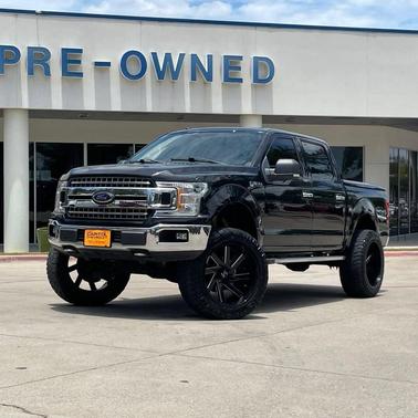 Shadow Black 2018 Ford F-150 XLT