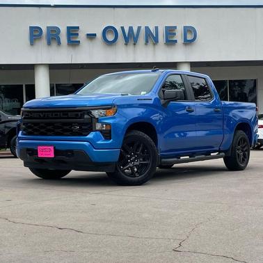 Riptide Blue Metallic 2025 Chevrolet Silverado 1500 Custom
