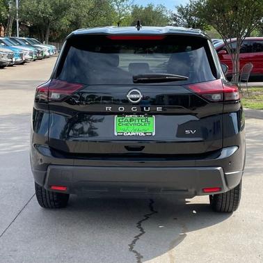 Super Black 2024 Nissan Rogue SV
