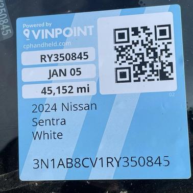 2024 Nissan Sentra SV