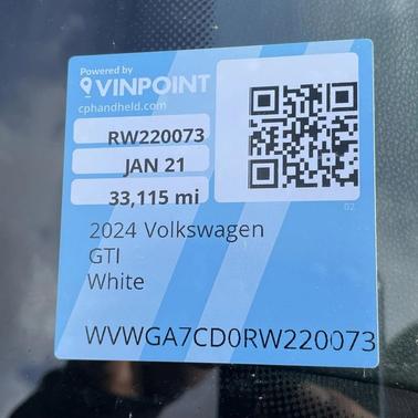 2024 Volkswagen Golf GTI 2.0T S DSG