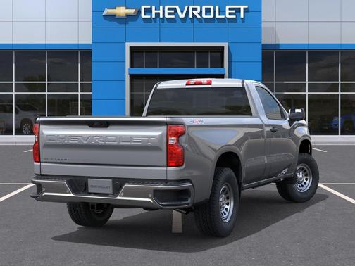 Sterling Gray Metallic 2026 Chevrolet Silverado 1500 WT