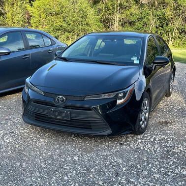 Midnight Black Metallic 2024 Toyota Corolla LE