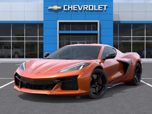 Sebring Orange Tintcoat 2025 Chevrolet Corvette E-Ray RWD Coupe 1LZ