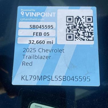 2025 Chevrolet Trailblazer LT