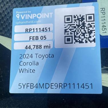 2024 Toyota Corolla LE