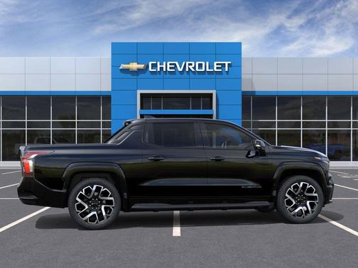 Black 2024 Chevrolet Silverado EV First-Edition RST 4WD