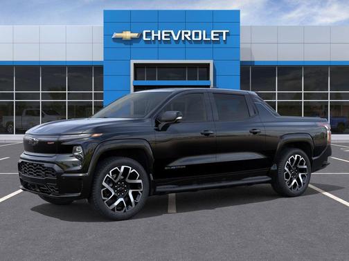 Black 2024 Chevrolet Silverado EV First-Edition RST 4WD