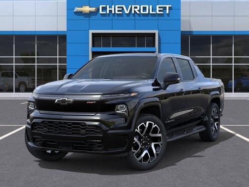 Black 2024 Chevrolet Silverado EV First-Edition RST 4WD