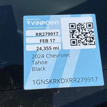 2024 Chevrolet Tahoe 4WD RST