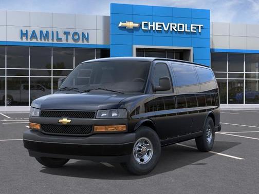 Black 2026 Chevrolet Express 2500 Work Van