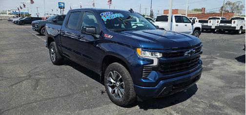 Blue 2023 Chevrolet Silverado 1500 RST