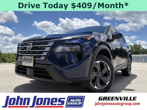 Deep Ocean Blue Pearl 2025 Nissan Rogue SV