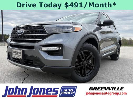 Carbonized Gray Metallic 2023 Ford Explorer XLT